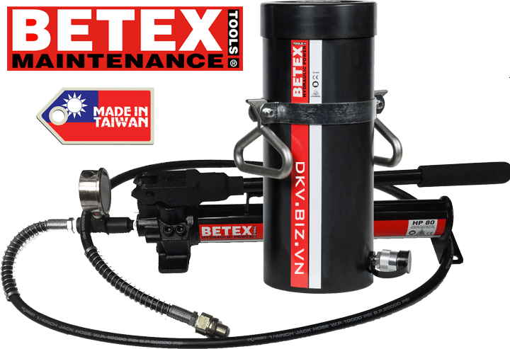 Bộ kích thủy lực Betex NSSS 10010 , Betex hydraulic jack set NSSS 10010 