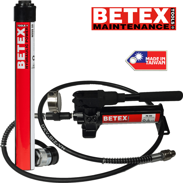 Bộ kích thủy lực Betex NSSS 59, Betex hydraulic jack set NSSS 59