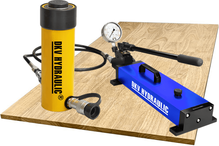 Bộ kích thủy lực C1516C, Bộ con đội thủy lực C1516C, Hydraulic cylinder and hand pump set C1516C