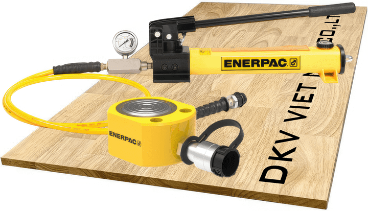 Bộ kích thủy lực Enerpac RSM100, Bộ con đội thủy lực Enerpac RSM100, Enerpac hydraulic cylinder and hand pump set RSM100