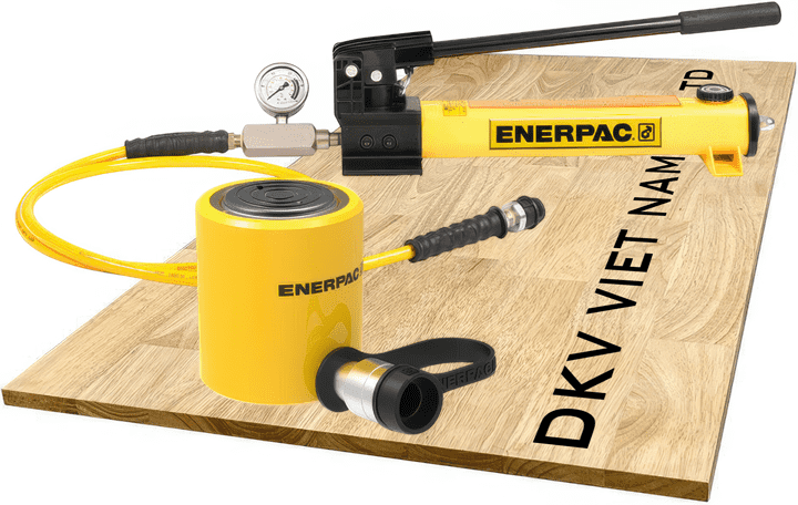 Bộ kích thủy lực Enerpac RCS201, Bộ con đội thủy lực Enerpac RCS201, Enerpac hydraulic cylinder and hand pump set RCS201