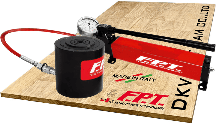 bo kich thuy luc fpt CRM-50/50-C ,  FPT hydraulic cylinder and hand pump set CRM-50/50-C