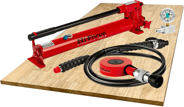 Bộ kích thủy lực Hi-Force HVL10, Bộ con đội thủy lực Hi-Force HVL10, Hi-Force hydraulic jack set HVL10