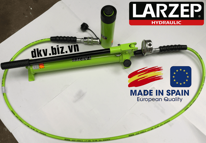 bo kich thuy luc larzep jm01025, larzep hydraulic cylinder and hand pump set jm01025: