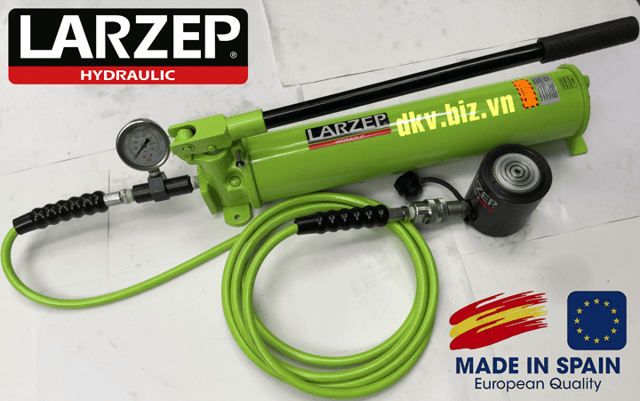 bo kich thuy lucngan larzep jp03006, larzep hydraulic cylinder and hand pump set jp03006
