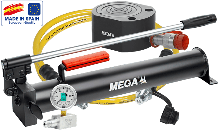 Bộ kích thủy lực Mega CSE-5, Mega hydraulic jack set CSE-5