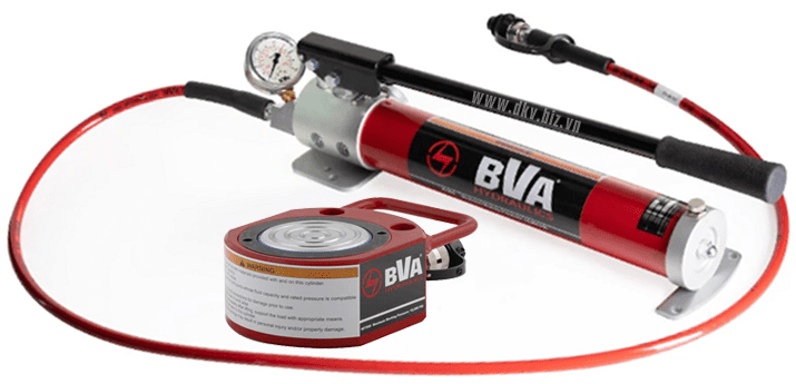 bo kich thuy luc BVA HF0503,  BVA hydraulic cylinder and hand pump set HF0503