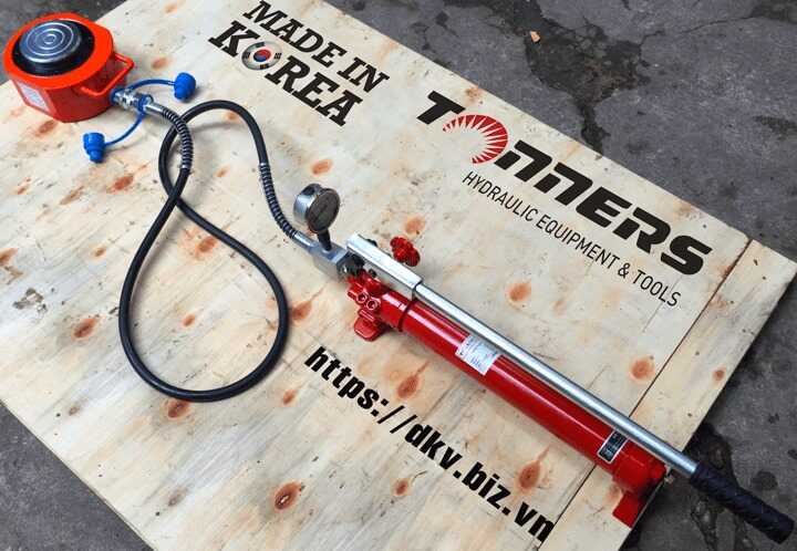 Bộ kích thủy lực Tonners DJSR-10015, Tonners hydraulic jack set DJSR-10015