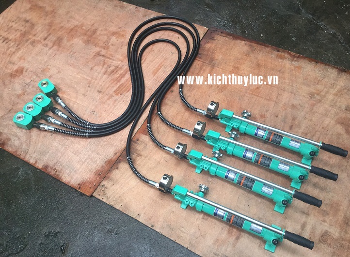 Bộ kích thủy lực Osaka E10S1.1, Osaka hydraulic jack set E10S1.1