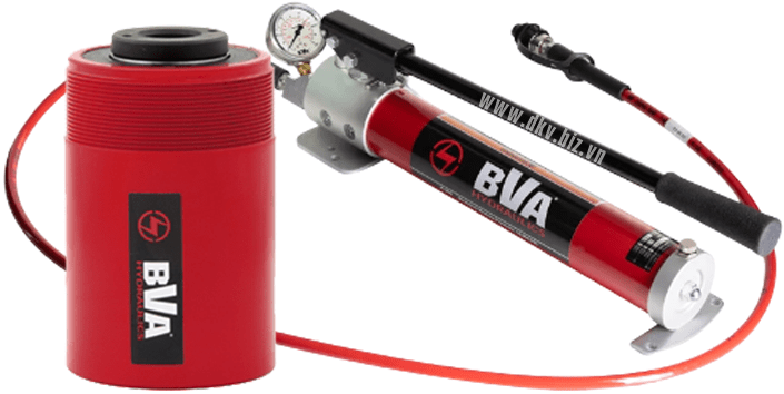 bo kich thuy luc BVA HC2002T , BVA hydraulic cylinder and hand pump set HC2002T