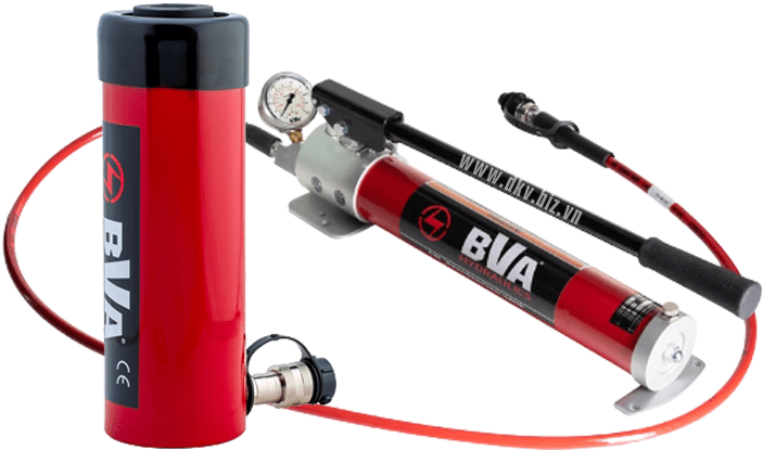 bo kich thuy luc BVA HC3006T ,  BVA hydraulic cylinder and hand pump set HC3006T 