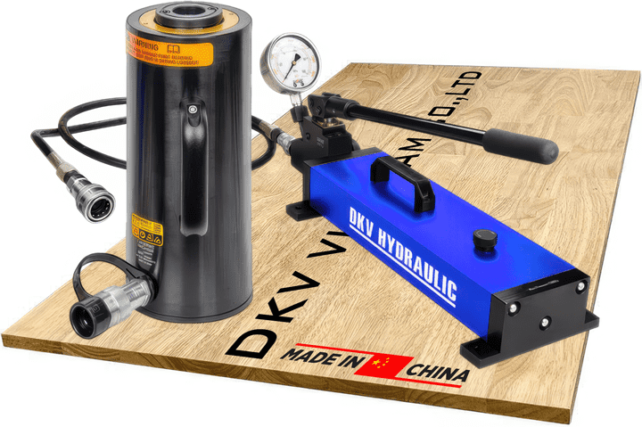 Bộ kích thủy lực rỗng tâm RACH-304, bộ con đội thủy lực rỗng tâm RACH-304, hollow hydraulic cylinder and hand pump set RACH-304