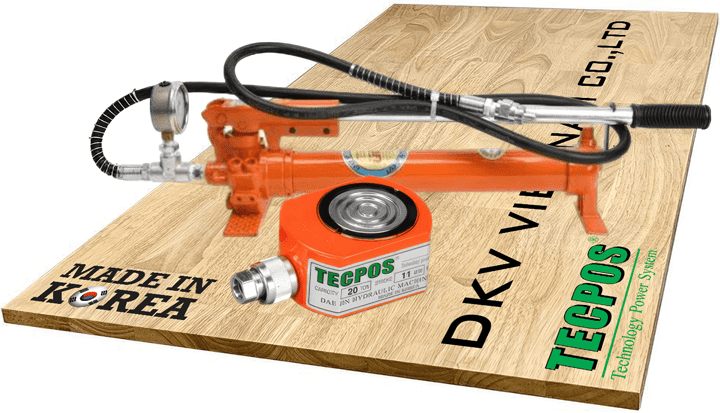 Bộ kích thủy lực Tecpos TSLC-1011, Tecpos hydraulic jack set TSLC-1011