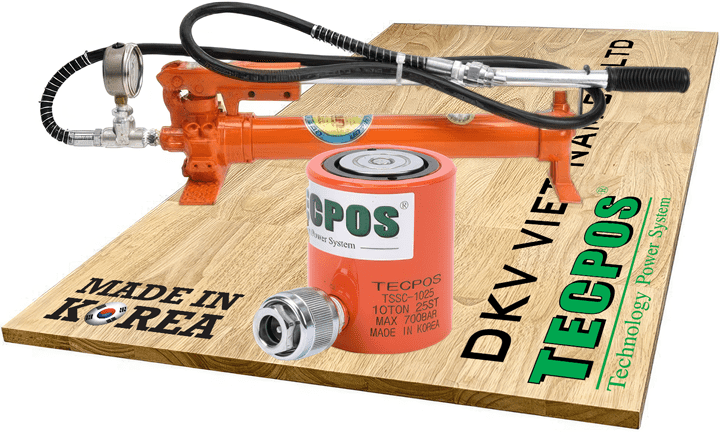 bo kich thuy luc tecpos tssc-15050, tecpos hydraulic jack set tssc-15050