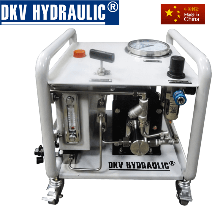 Bơm thủy lực cao áp khí nén DAP-2000, Ultra high pressure tensioner air hydraulic pumps DAP-2000