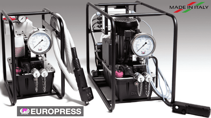 bom co le thuy luc europress mdwrhe , europress electric hydraulic torque wrench pump mdwrhe