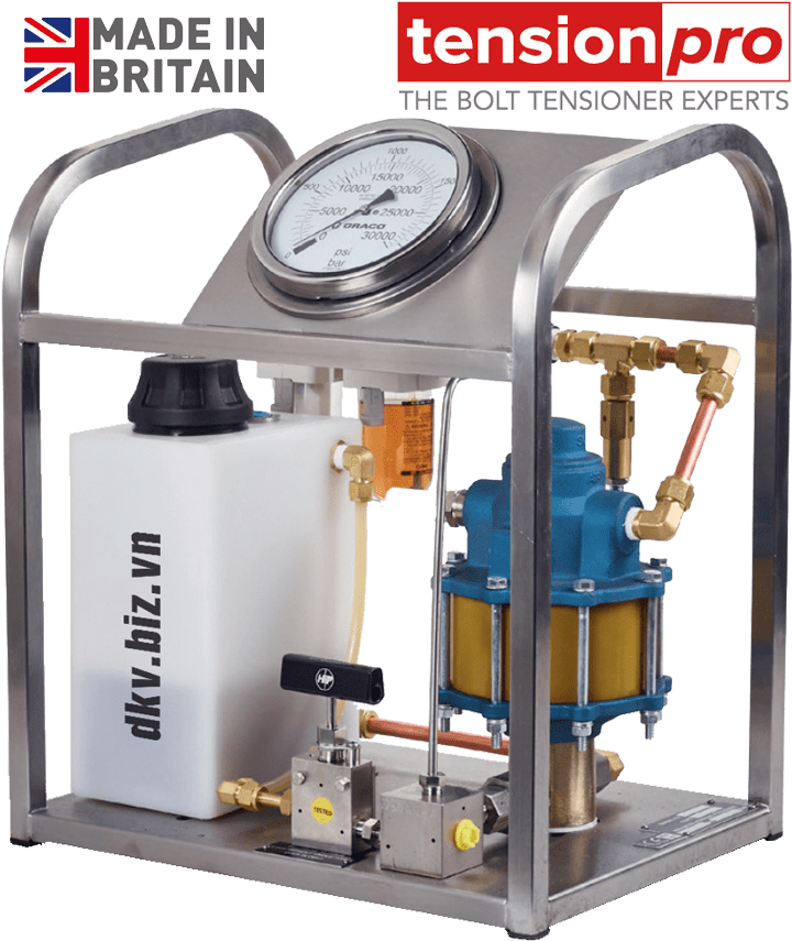 Bơm căng bulong thủy lực khí nén TensionPro PASF-1000, TensionPro Air tensioner pumps PASF-1000