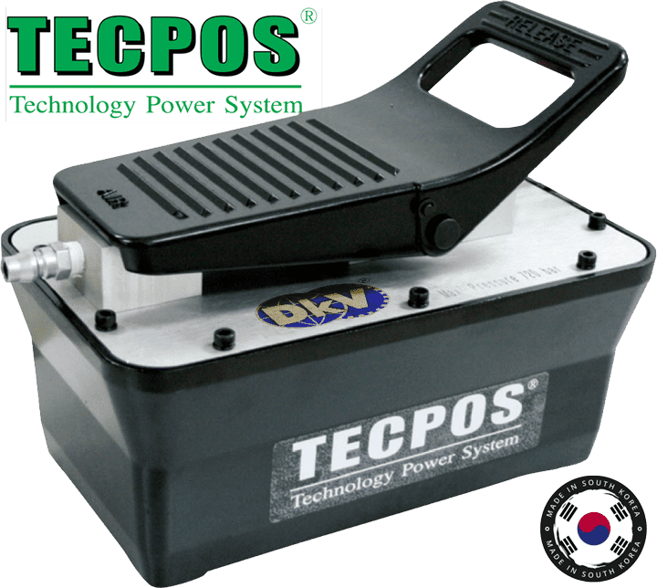 Bơm thủy lực khí nén Tecpos TAFP-700, Tecpos air hydraulic pump TAFP-700