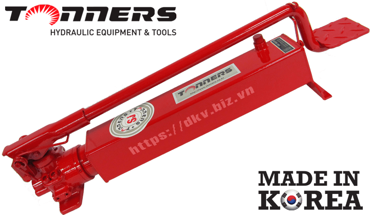 Bơm thủy lực Tonners DVFP-2A, Tonners hydraulic hand pump DVFP-2A