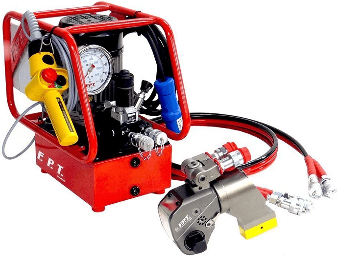 Bơm cờ lê thủy lực FPT9-ME41-HTW-C05-SC, FPT electric hydraulic torque wrench pump FPT9-ME41-HTW-C05-SC