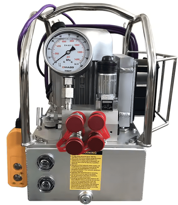 Bơm cờ lê thủy lực DWPE-2000, Electric hydraulic torque wrench pump DWPE-2000