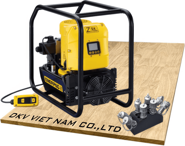 Bơm cờ lê thủy lực Enerpac ZE5208TW-QHMR, Enerpac electric hydraulic torque wrench pump ZE5208TW-QHMR