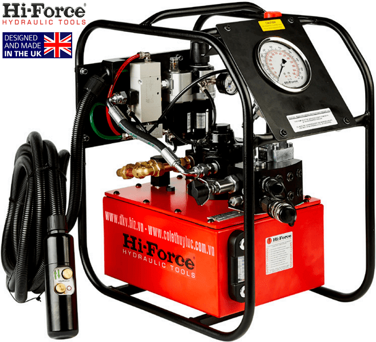 bom co le thuy luc Hi-Force TPA07A, Hi-Force air hydraulic torque wrench pump TPA07A