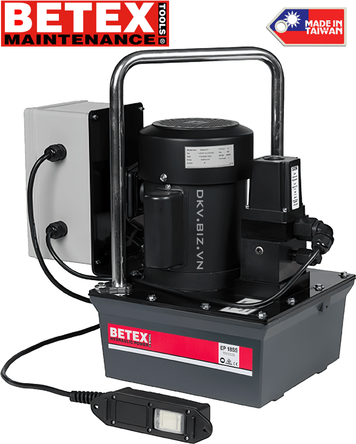 bom dien thuy luc betex ep 18ss, betex electric hydraulic pump ep 18ss