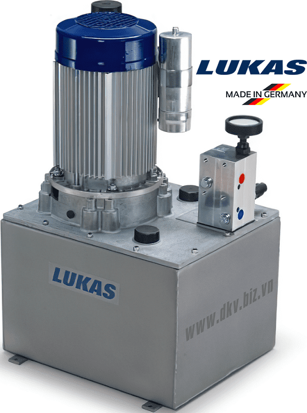 bom dien thuy luc lukas PO6-1E-25-50 , lukas electric hydraulic pump PO6-1E-25-50