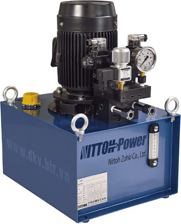 Bơm điện thủy lực Nittoh Power UP-73HS-0, Nittoh Power electric hydraulic pump UP-73HS-0