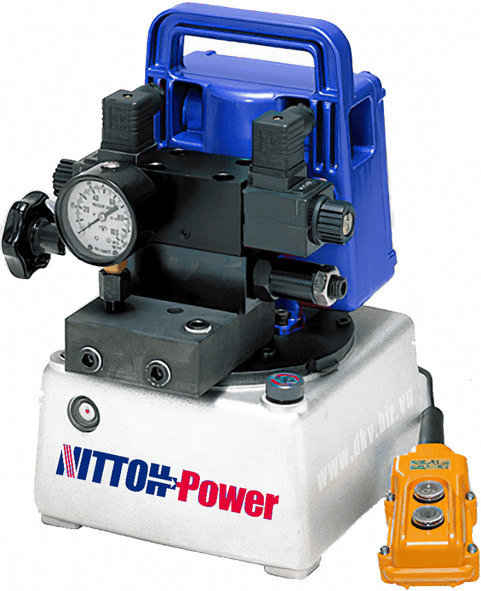 bom thuy luc Nittoh Power UP-45SVG-8R, Nittoh Power electric hydraulic pump UP-45SVG-8R