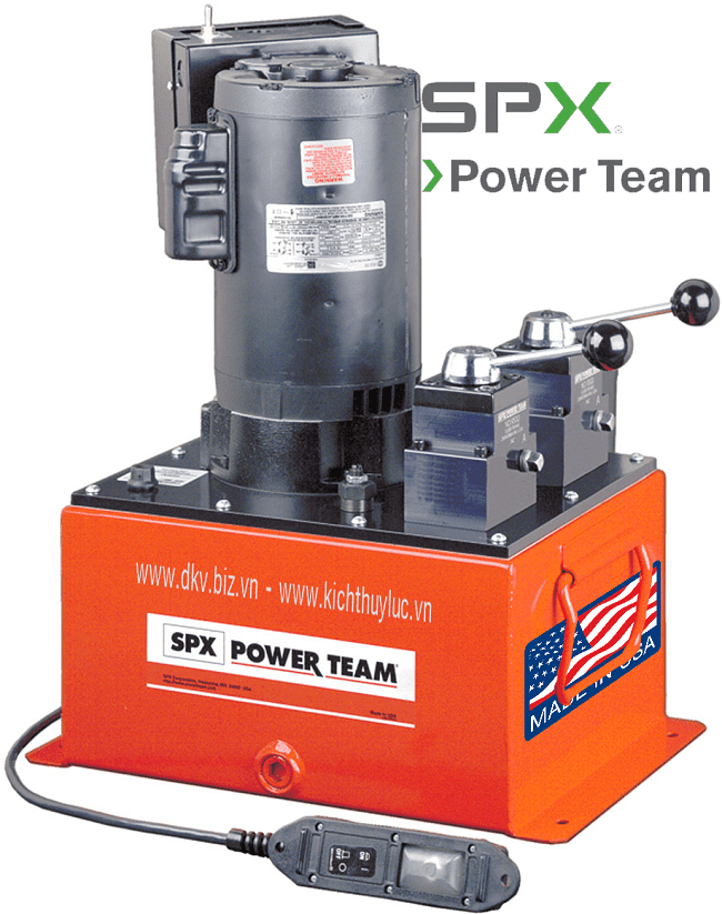 bom dien thuy luc power team ped253 , power team electric hydraulic pump ped253