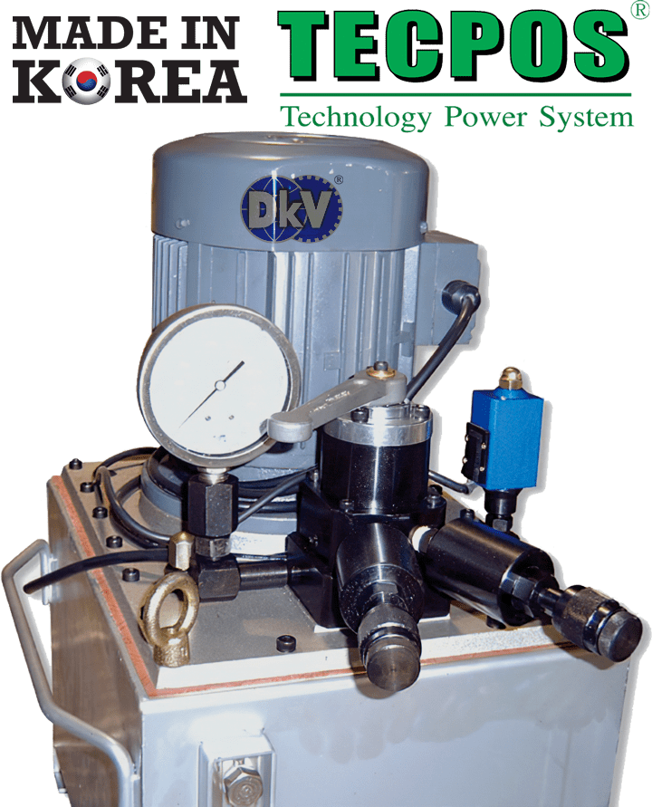 Bơm điện cao áp thủy lực Hàn Quốc Tecpos TMP3-M2000, Tecpos electric ultra high pressure hydraulic pump TMP3-M2000