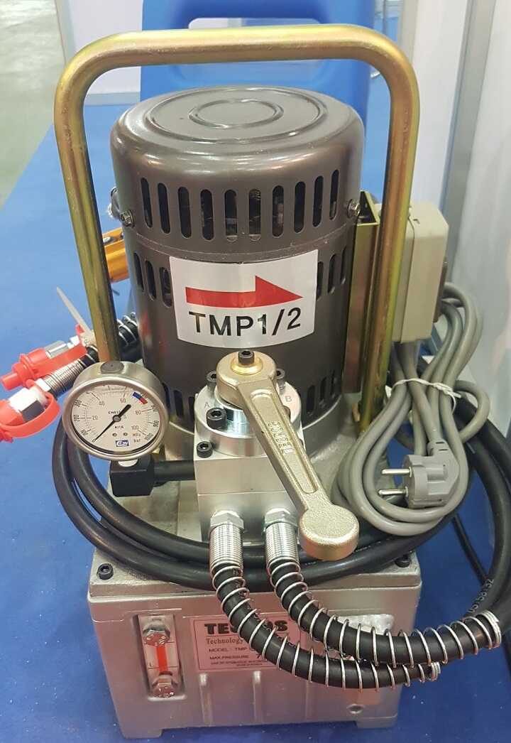 bom dien thuy luc han quoc tecpos tmp 1/2-m, tecpos electric hydraulic pump tmp 1/2-m
