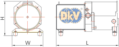 Bơm điện thủy lực Tonners DMP-H4000S1, Tonners electric hydraulic pump DMP-H4000S1