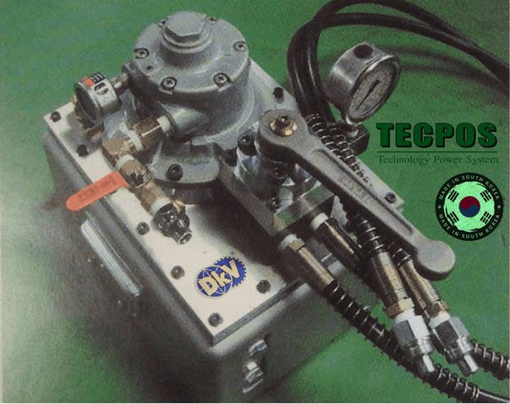Bơm thủy lực khí nén Tecpos TAMP 1-M, Tecpos air moto hydraulic pump TAMP 1-M