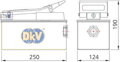 Bơm thủy lực khí nén Tonners SATP-1102N, Tonners air hydraulic pump SATP-1102N