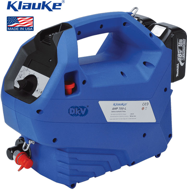 bơm pin thủy lực KLAUKE AHP700L, KLAUKE battery hydraulic pump AHP700L
