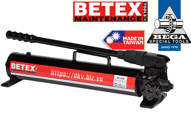 bom tay thuy luc betex HC 1500 , betex hydraulic hand pump HC 1500