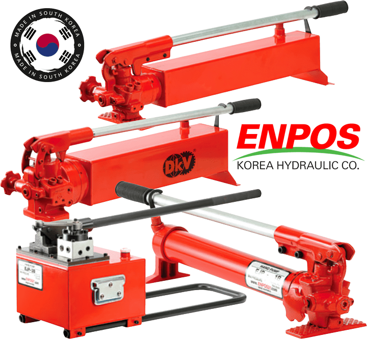 Bơm thủy lực Hàn Quốc Enpos EJP-3B, Enpos hydraulic hand pump EJP-3B