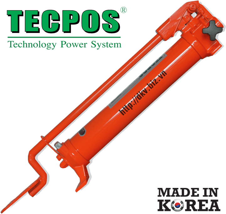 Bơm thủy lực Hàn Quốc Tecpos THPF-1C, Tecpos hydraulic hand pump THPF-1C