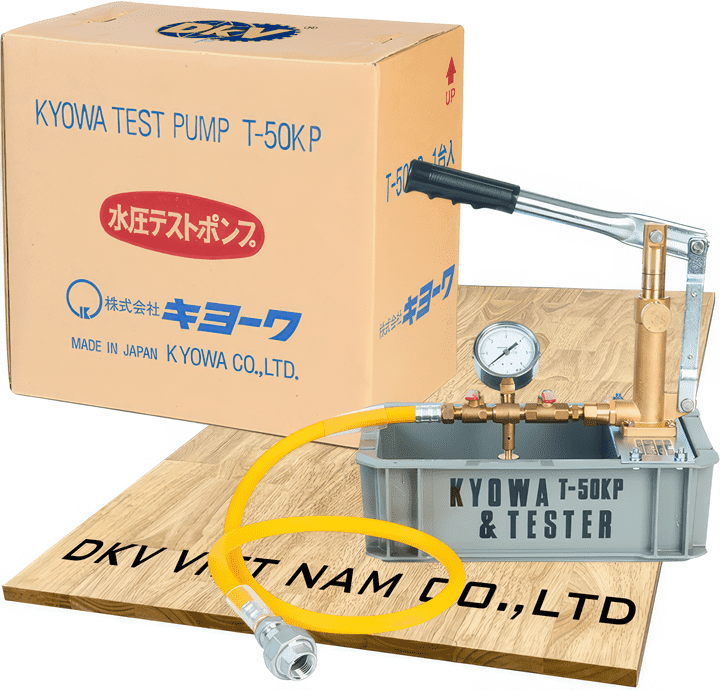 bom test ap luc nuoc kyowa t-50k-p, bom thu ap duong ong kyowa t-50k-p