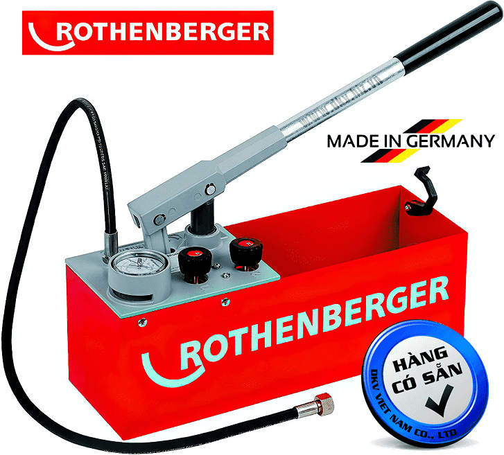 bom test ap luc nuoc rothenberger rp 50-s, bom thu ap luc nuoc rothenberger rp 50-s