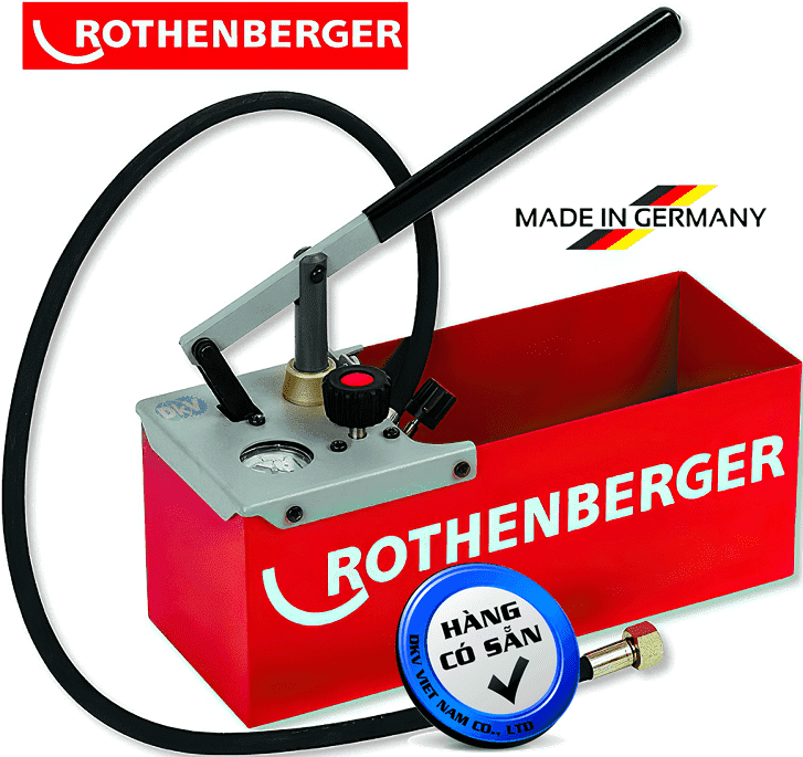 bom test ap luc nuoc rothenberger t 25, bom thu ap luc nuoc rothenberger t 25