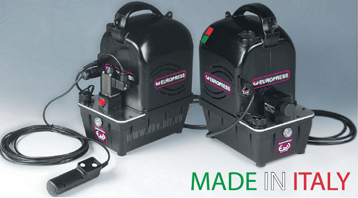 bom dien thuy luc Europress MDM21, Europress electric hydraulic pump MDM21