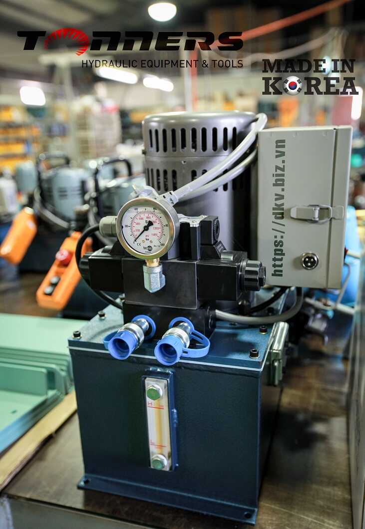 Bơm điện thủy lực Tonners DMP-1/3HPSS, Tonners electric hydraulic pump DMP-1/3HPSS