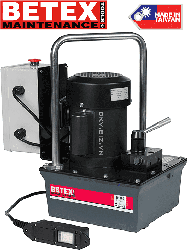 bom dien thuy luc betex ep 18D , betex electric hydraulic pump ep 18D 