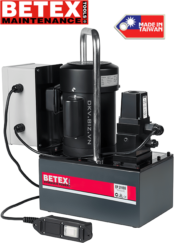 Bơm điện thủy lực Betex EP 211SS, Betex electric hydraulic pump EP 211SS