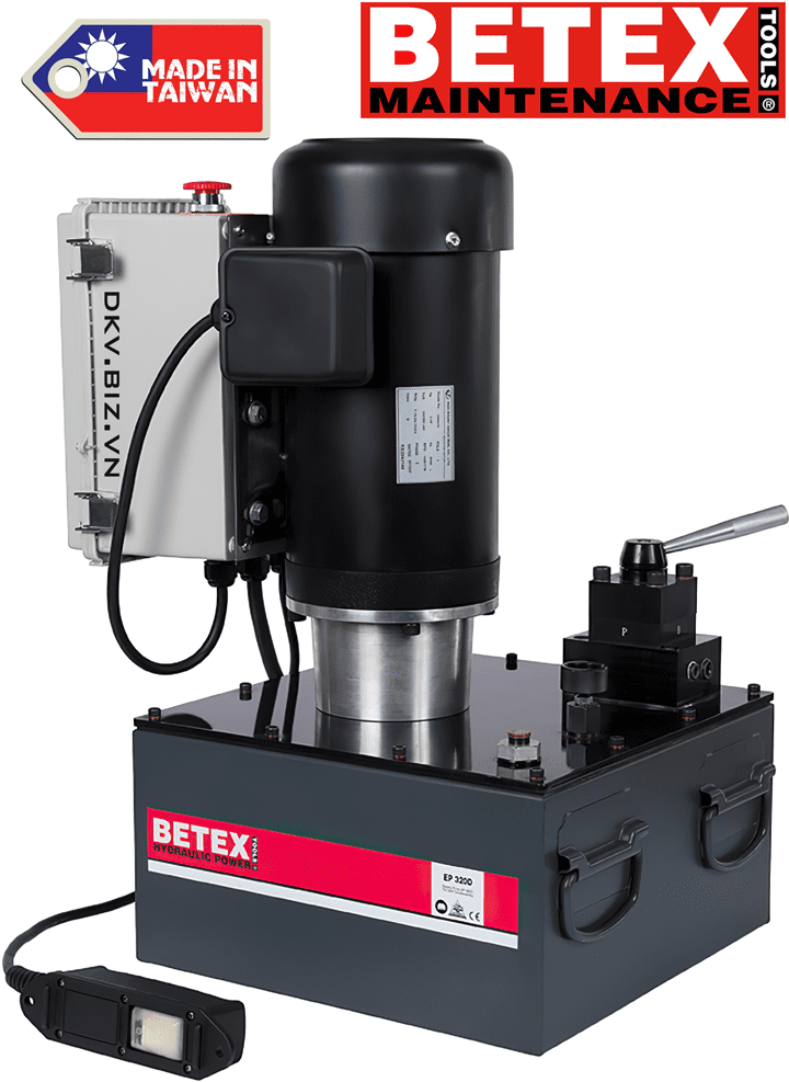 bom dien thuy luc betex ep 320D , betex electric hydraulic pump ep 320D  