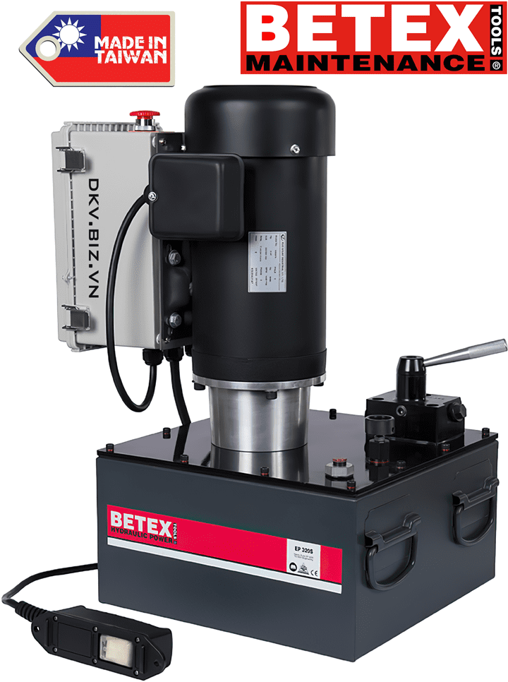 bom dien thuy luc betex ep 320S , betex electric hydraulic pump ep 320S